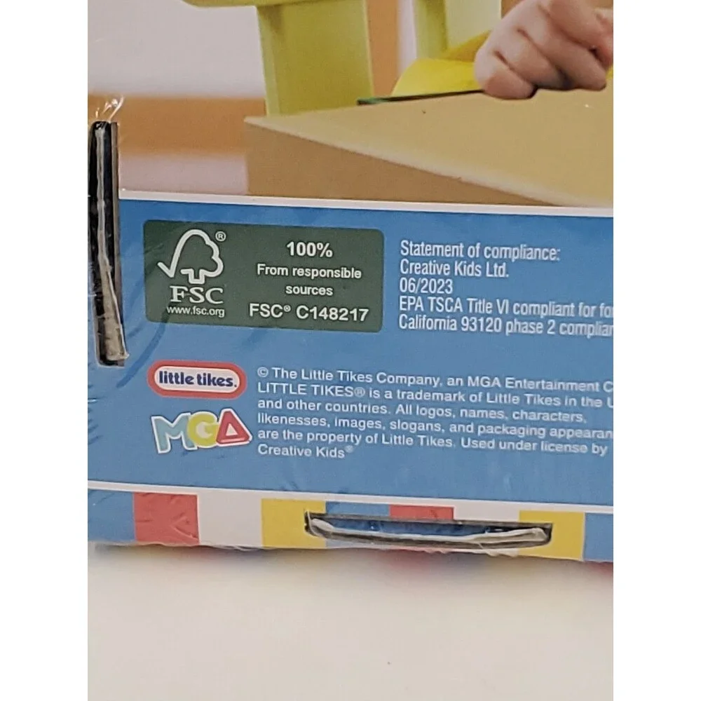 Little Tikes Stack & Balance Wood Chef‎ Set (8 Pieces) (2+years) Brand New Toy